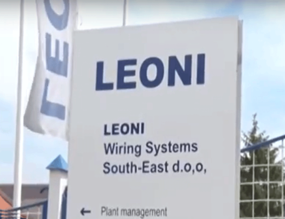 Kompanija Leoni privremeno obustavlja rad u fabrici u Prokuplju